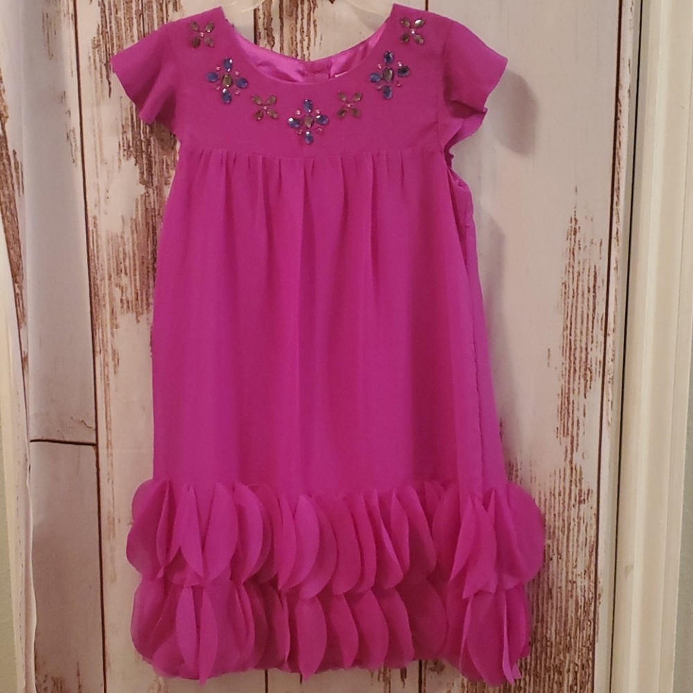 Girls Target dress with jewel stones